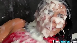 Ho bukkaked gets fucked